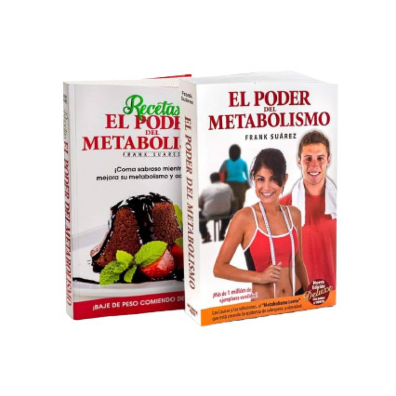 Set Libro El Poder del Metabolismo y Recetas El Poder Metabolismo PENGUIN