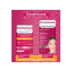 CICATRICURE - Pack Cicatricure Anti-Manchas Serum Aclarante Vit C 30 Ml +  Crema Antiarrugas Rosita 60 G