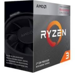 RYZEN - Procesador gamer AMD Ryzen 3 3200G YD3200C5FHBOX