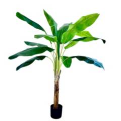 ARBUSTO REAL - Planta Artificial Banano 150 Cm. Premium 15 Hjs / Arbusto Real