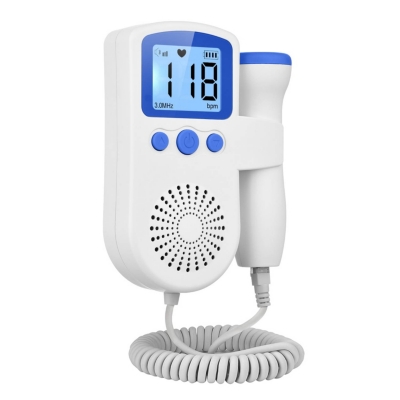 GENERICO Doppler Fetal Monitor Escucha los Latidos De Tu Bebe mas gel  Incluido