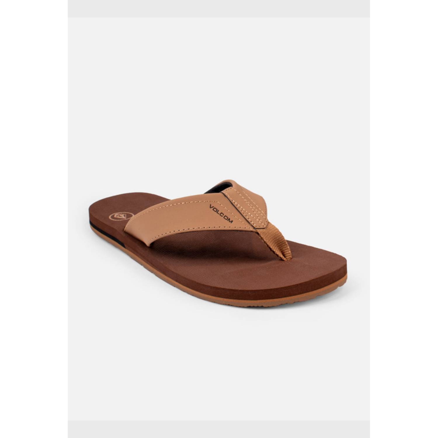 Chanclas Volcom Victor Para Hombre En Negro