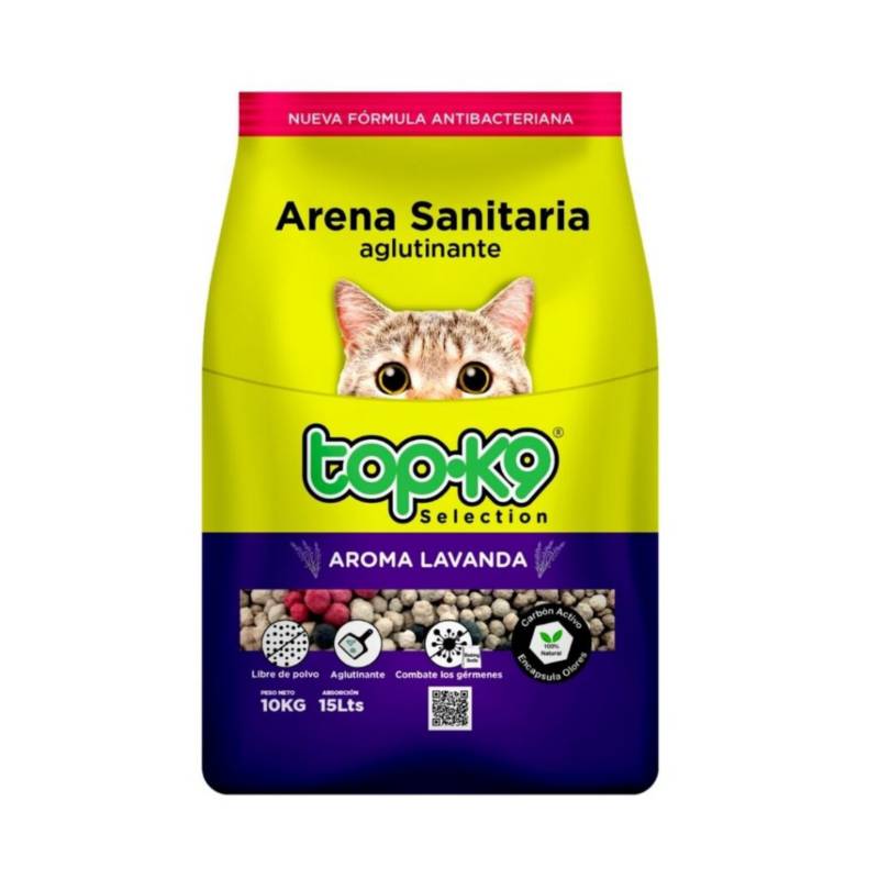 GENERICO Arena Sanitaria Aglutinante Para Gatos 2kg Aroma Lavanda