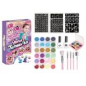 GENERICO Kit Set Maquillaje Niña Juguetes Salon Belleza Estuche 32pcs
