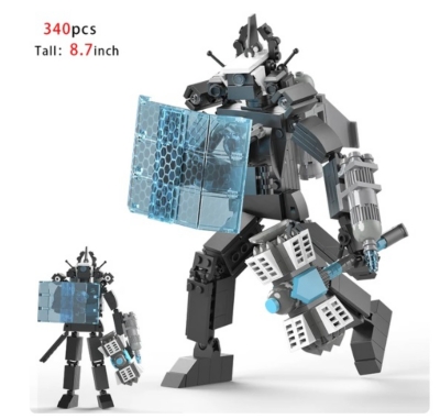 GENERICO Legos Titan Camara man Bloques De Construcción Gigante