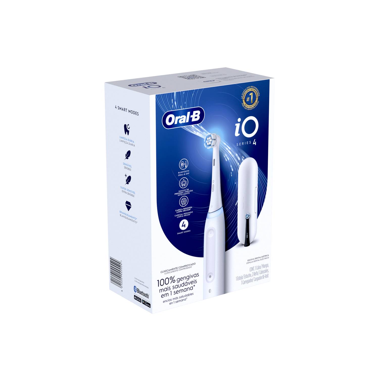 ORAL B Cepillo de Dientes Eléctrico Oral-B iO 4 + 2 Repuestos