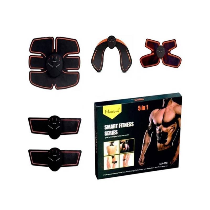 Estimulador muscular 5 en 1 smart fitnes GENERICO