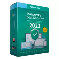 KASPERSKY - Kaspersky Total Security 2022 1 Año / 1 Dispositivo