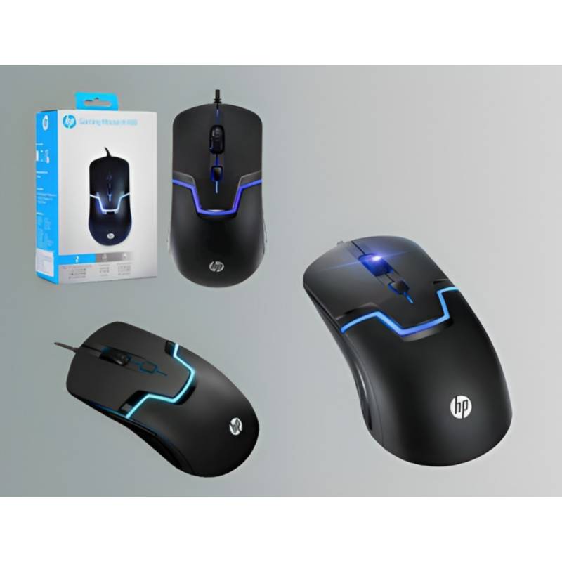 Mouse Gamer HP M100 Gaming USB Negro