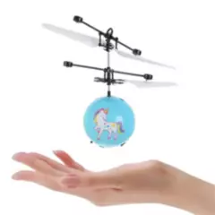 GENERICO - Volador Drone Mini Sensor Led Juguete Esfera Unicornio