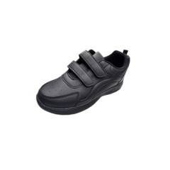 VINNYS OUTLET - Zapatilla Escolar Negro Velcro