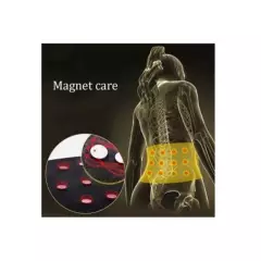 GENERICO - Faja Lumbar Alivia Dolor Espalda Terapia Magnetica Termica