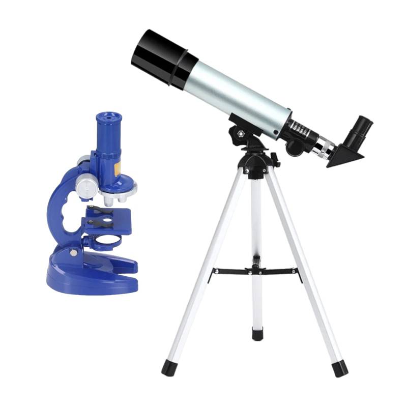 GENERICO - Telescopio F36050  Microscopio Didactico Para Niños