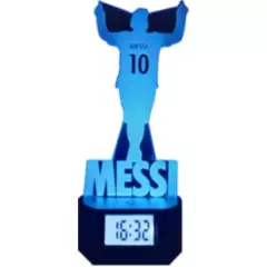GENERICO - Lampara Reloj ilusión 3D De Lionel Messi 7 Colores Led Integrados