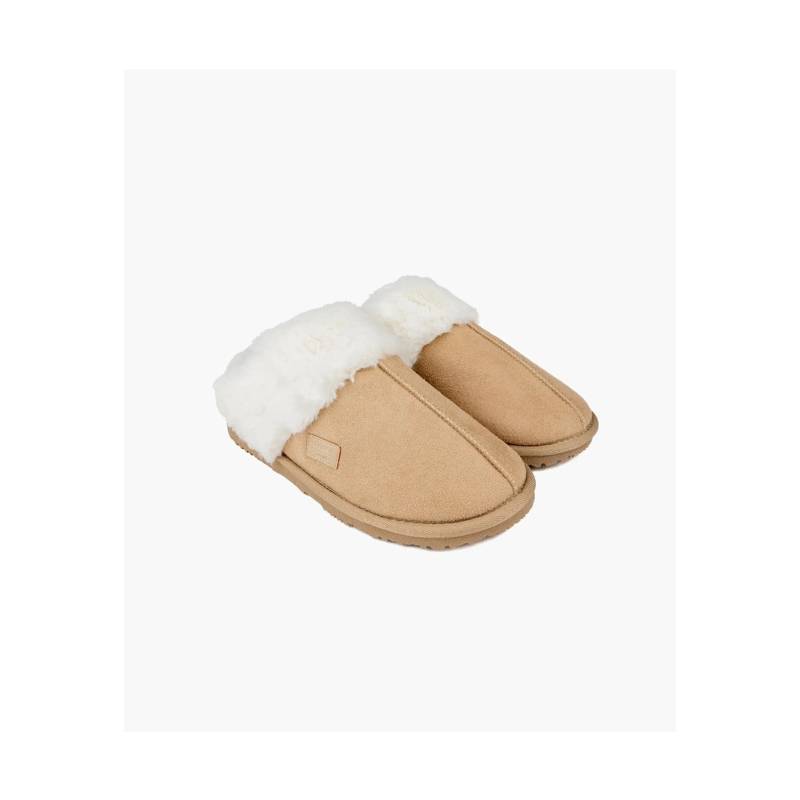 Pantuflas Mujer Comfy 38 39 Beige LOUNGE Linio Chile