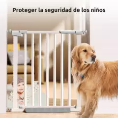 GENERICO - Reja Seguridad Escalera Puerta Bebe Perro Mascotas
