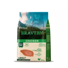 BRAVERY - Bravery Chicken Adult Large/Medium Breeds, bolsa de 12 kg