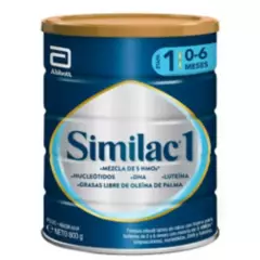 SIMILAC - Leche Formula Nutricional Similac 1 800 g (0-6 Meses)