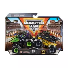 SPIN MASTER - Set Monster JAM VS - escala 164 - Bakugan Dragón VS Batman