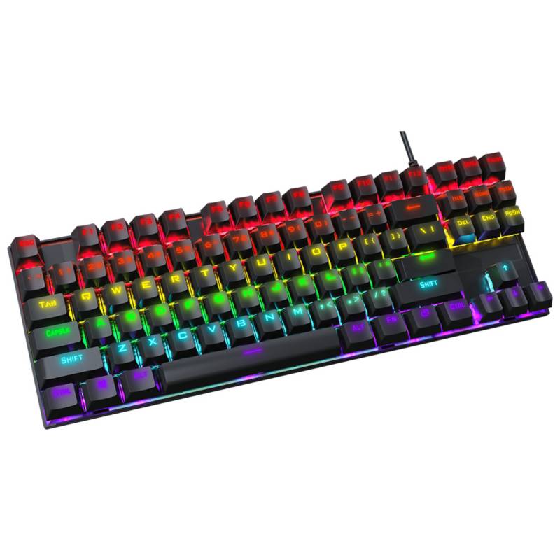 Pack Teclado + Ratón Gaming con Cable USB Gamer Retroiluminado 104