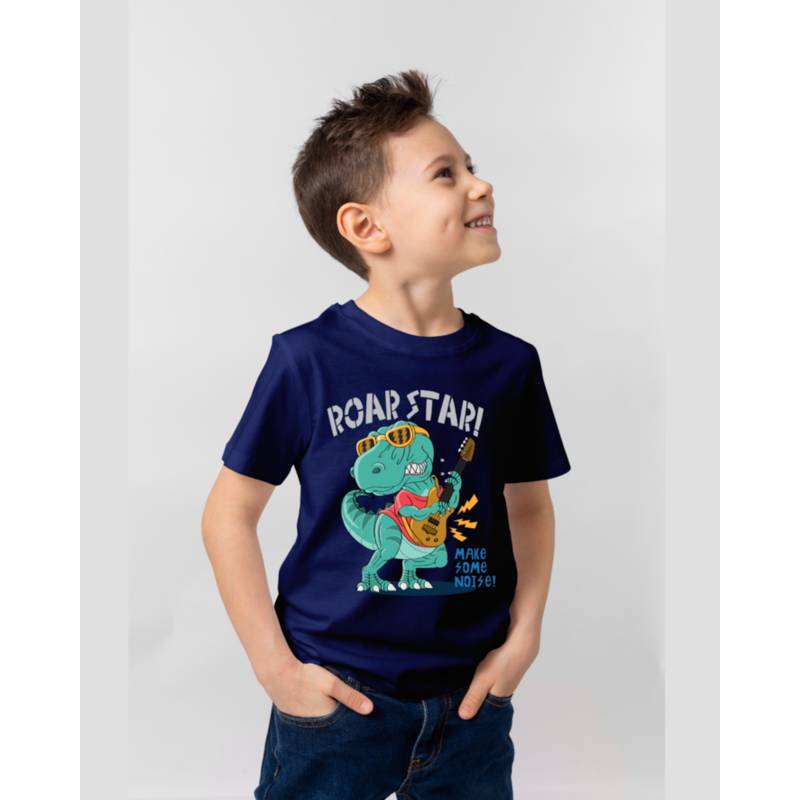 Pack 6 Camisetas Niño Manga Corta Algodón Blancas Unisex GENERICO