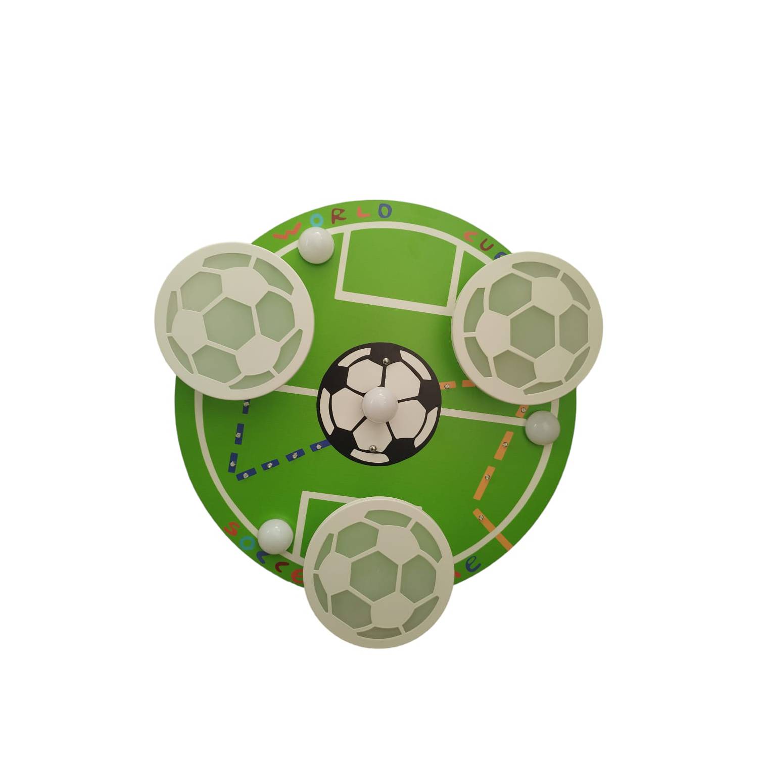 GENERICO Pelota De Fútbol Infantil con Diseño Color Verde
