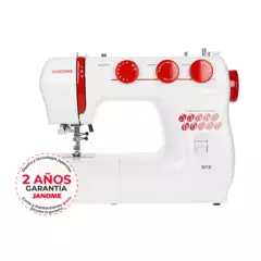JANOME - Máquina de coser mecánica Janome 3016