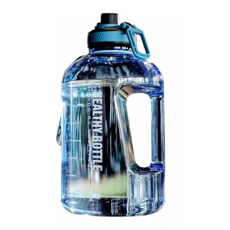 Botella De Agua Deportiva 1 Litro Gym Vaso Motivacional