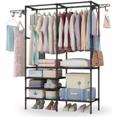 BLUEDREAMER - perchero armario de almacenamiento de ropa zapatero
