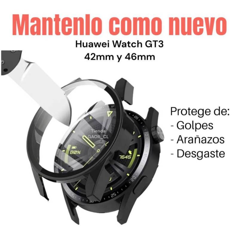 Reloj Inteligente Huawei GT3, 42 mm color negro