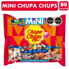GENERICO - Mini Chupa Chups - Sabores Frutales (bolsa Con 80 Unidades)