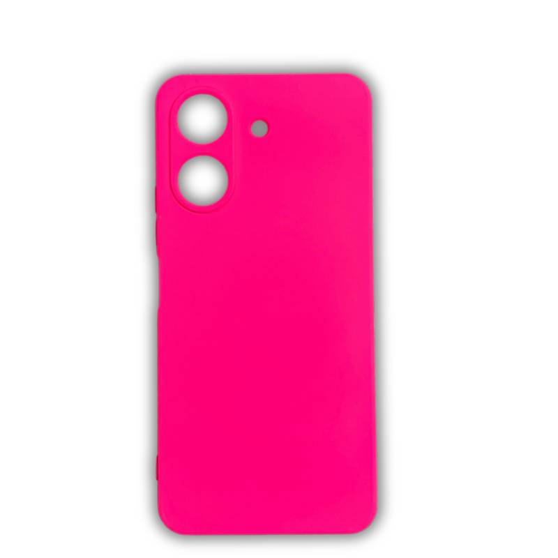 GENERICO Carcasa Funda Color Para Xiaomi Redmi 13C - Fucsia