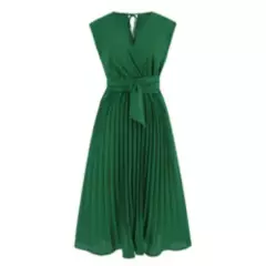 BLWOENS - Vestido casual para Mujer-Verde