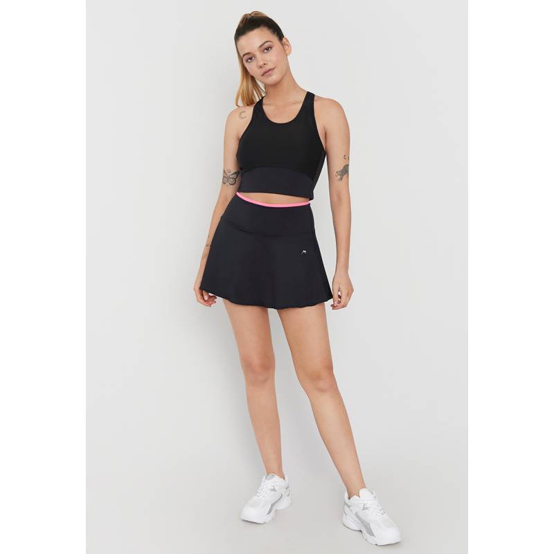 CORONA Calza Deportiva Mujer Recta Negro Corona