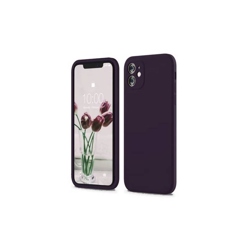 CELLBOX Carcasa de Silicona con Protector de Cámara para iPhone 11 -  Blanca…