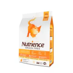 NUTRIENCE - Nutrience Grain Free Gato Pavo Pollo y Arenque 5 Kg.