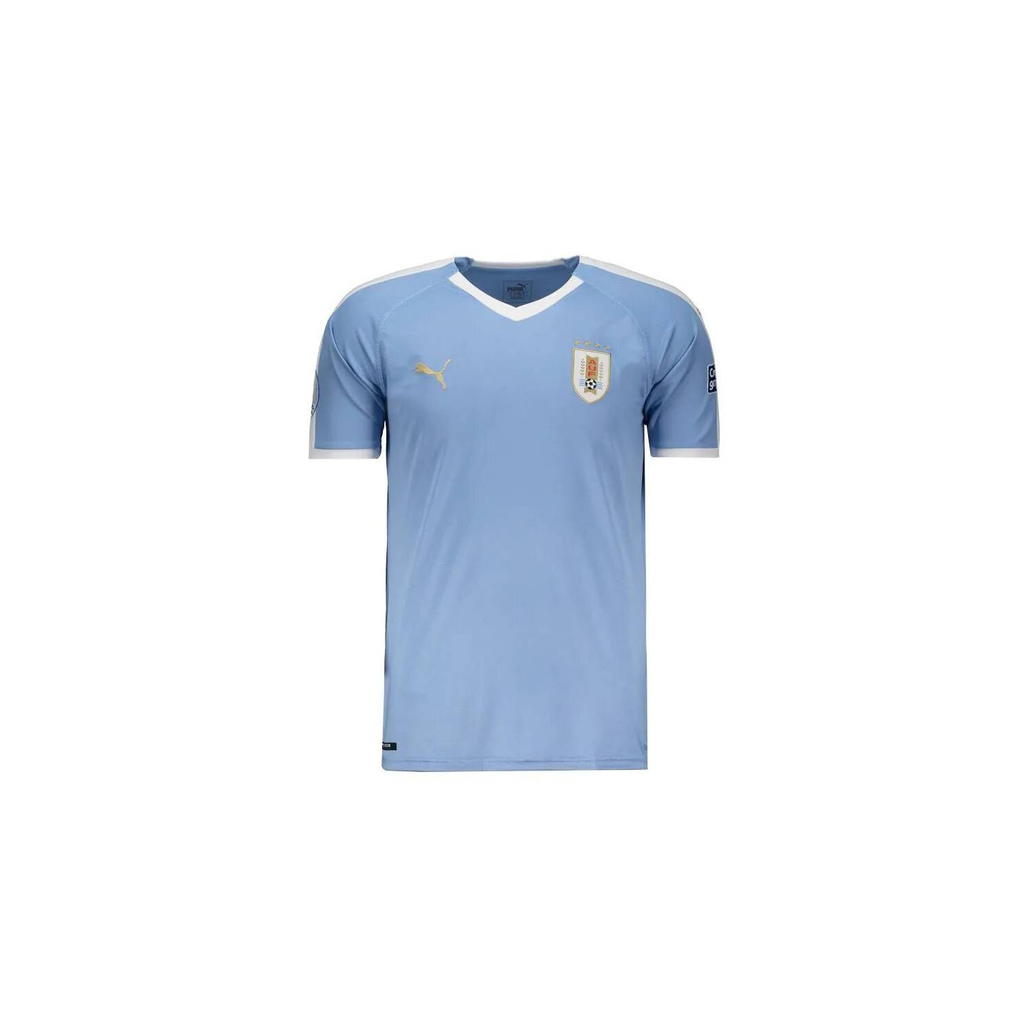 Camiseta de fútbol retro Uruguay Celeste Futbol, Azul