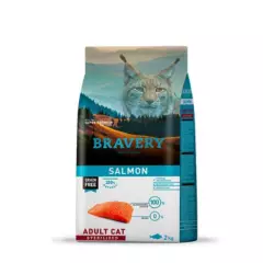 BRAVERY - Bravery Salmón gato adulto esterilizado 7 kg
