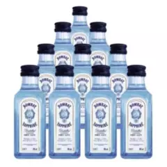 BOMBAY - Miniaturas Gin Bombay 50 ml Pack 10 unid
