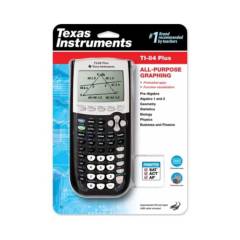 TEXAS - Texas Instruments Calculadora Gráfica Ti-84 Plus - Negro