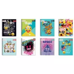 TORRE - Pack cuadernos universitarios Torre Clásico Emoji 100H x10ud