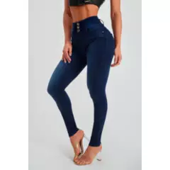 GENERICO - Pantalón Leggins Tipo Jeans Elástico De Mujer
