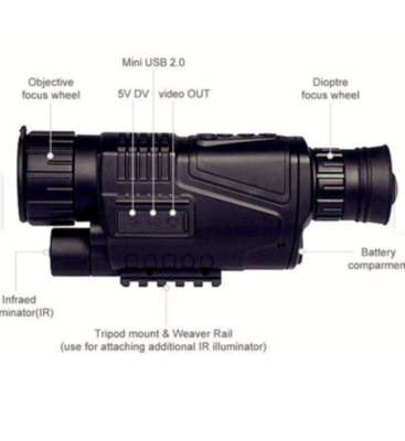 Monocular Visor - Visión Nocturna 5x40 BM2 