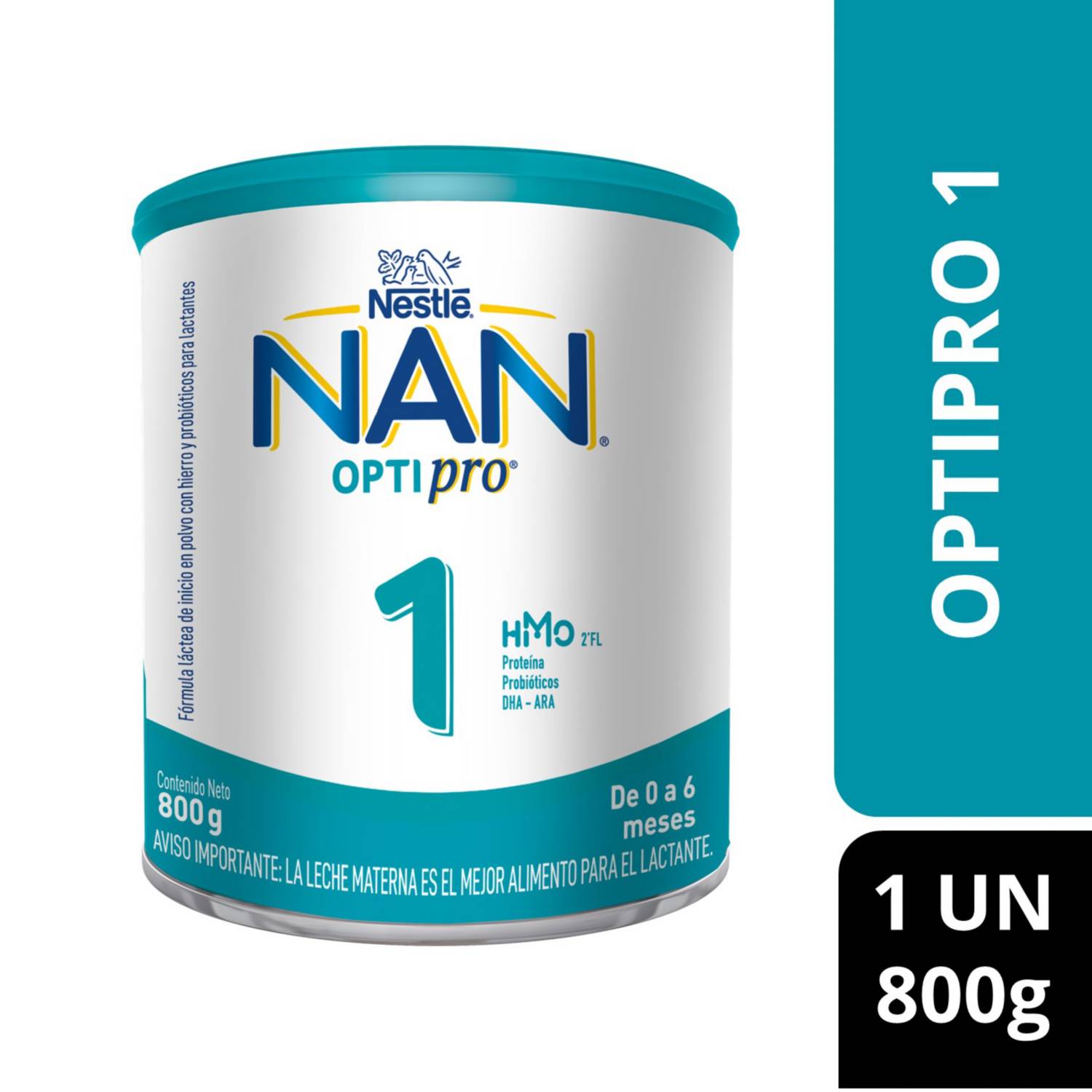 Nestlé NAN 1 Optipro leche infantil de inicio 800 gr