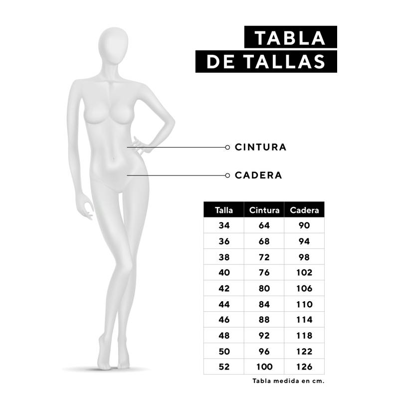 Falda Mujer Midi Color Blanco