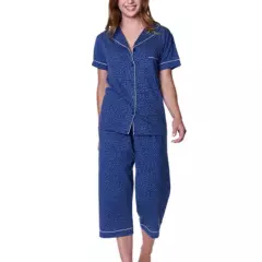 BAZIANI - Pijama Abotonado Mujer 8621