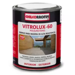 GENERICO - Vitrolux 60 Brillante 1/4 Galon Natural Chilcorrofin