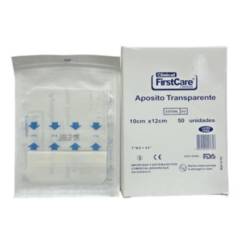 FIRST CARE - Aposito Transparente 10x12 Firstcare - Caja 50 Uds