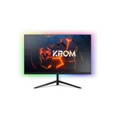 KROM - Monitor Gamer RGB 24” FULL HD 200HZ Krom Kertz 1MS HDR