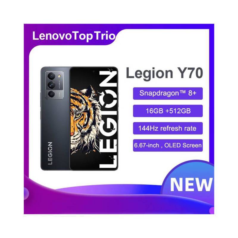 LENOVO Celular Lenovo Legion Y70 16GB+512GB 6.67'' 144Hz 50MP